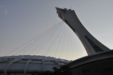 Image showing Olympic Stadium in Montreal