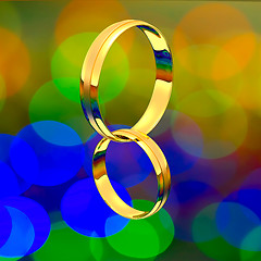 Image showing Golden ring