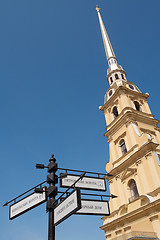 Image showing Peter and Paul cathedral