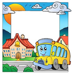 Image showing School theme frame 5