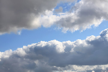 Image showing grey clouds