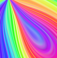 Image showing rainbow abstract background