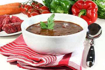 Image showing Goulash soup