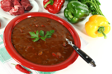 Image showing Goulash soup