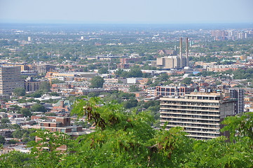 Image showing View of Montreal in Canada