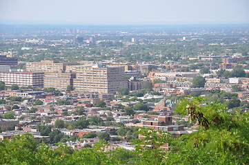 Image showing View of Montreal in Canada