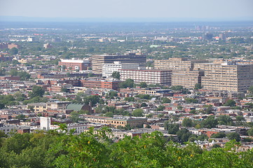 Image showing View of Montreal in Canada