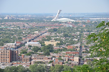 Image showing View of Montreal in Canada