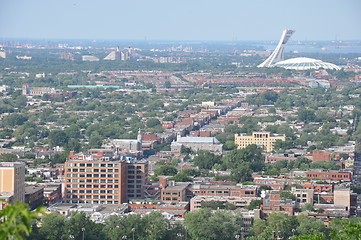 Image showing View of Montreal in Canada 