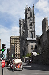 Image showing Notre Dame Basilica in Montreal