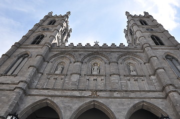 Image showing Notre Dame Basilica in Montreal