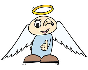 Image showing OK angel