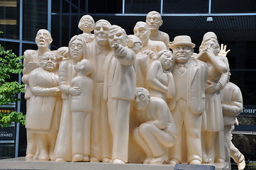 Image showing Butter People Statue