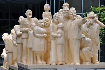 Image showing Butter People Statue