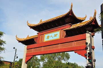 Image showing Chinatown in Montreal