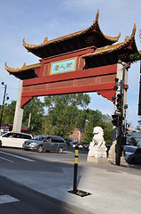 Image showing Chinatown in Montreal