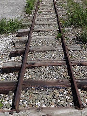 Image showing Dead end track