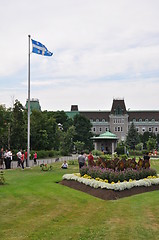 Image showing Garden at St Joseph's Oratory in Montreal