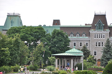 Image showing Garden at St Joseph's Oratory in Montreal