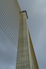 Image showing Elements of suspension bridge