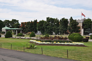 Image showing Garden at St Joseph's Oratory in Montreal