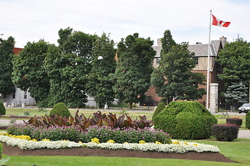 Image showing Garden at St Joseph's Oratory in Montreal