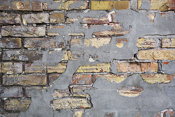 Image showing Old Brick Wall