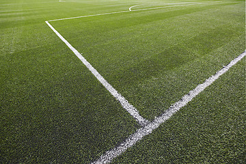 Image showing Soccer field