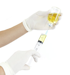 Image showing Filling Syringe
