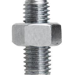 Image showing nut on a screw
