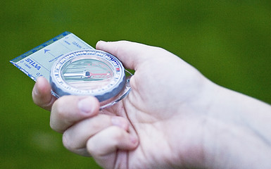 Image showing compass