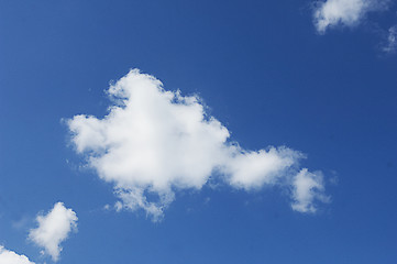 Image showing cloud on a blue sky