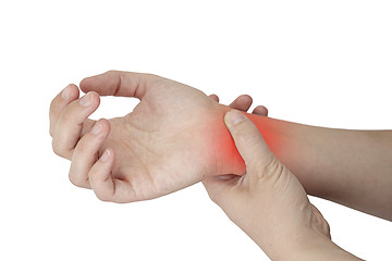 Image showing wrist Injury