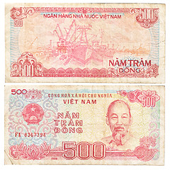 Image showing Vietnam bill