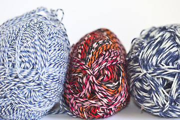 Image showing Balls of Wool