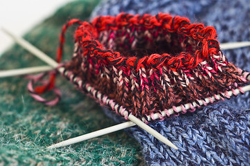 Image showing Knitting