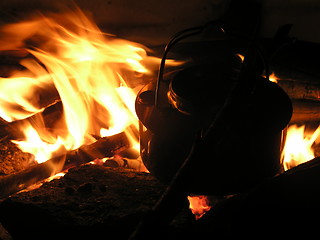 Image showing campfire