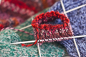 Image showing Knitting