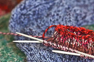 Image showing Knitting