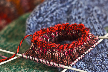 Image showing Knitting