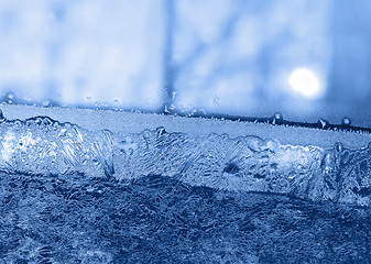 Image showing frost and sun