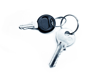 Image showing Keys on white 