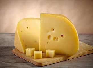 Image showing Emmental cheese