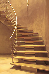 Image showing stairway in luxury home