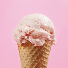 Image showing Pink Ice Cream