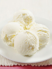 Image showing White Ice Cream