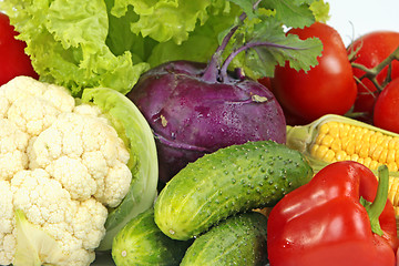 Image showing fresh vegetables