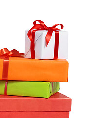 Image showing gift boxes