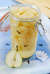 Image showing pear compote