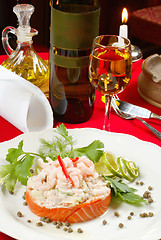 Image showing restaurant meal
